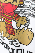 Men's Samurai Bear Graphic T-Shirt