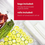 Nesco Deluxe Food VS-12 Vacuum Sealer 130 Watts Kit Bags & Viewing Lid