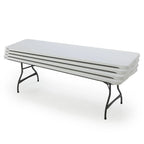 Lifetime 4-Pack Commercial Stacking 8 ft Folding Table