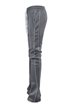 Men's Essential Solid Stacked Fit Flared Track Pants