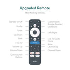 Onn. 4K Pro Streaming Device with Google TV, 4K UHD, Dolby Vision & Atmos, Hands Free Voice Control, Wi Fi 6, Smart Hub
