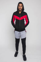Tri Colored Tracksuit Set