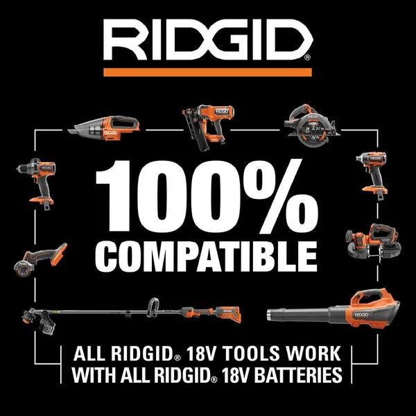 18V Cordless 4-Tool Combo Kit with 4.0 Ah Battery, 2.0 Ah Battery, Charger, Bag and 18V Drywall Cut-Out Tool