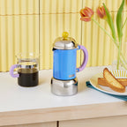 Bodum Chambord Stainless Steel Espresso Maker - Pale Blue