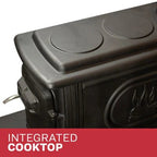 Logwood 900 Sq. Ft. EPA Exempt Cast Iron Stove