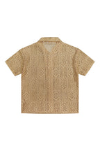Crochet Knit Sweater Shirt
