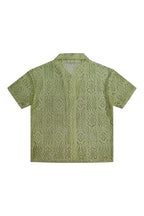 Crochet Knit Sweater Shirt
