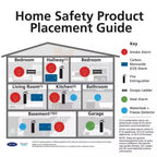Firex 4-Pack Hardwired Smoke Detector