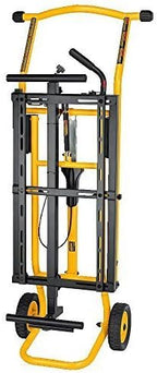 Miter Saw Stand With Wheels (DWX726) Yellow