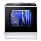 Portable Countertop Dishwasher with 5-Liter Built-In Water Tank and Air-Dry Function 5 Washing Programs