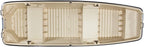 Pelican - Boat Intruder 12 - Jon Fishing Boat - 12 ft. - Great for Hunting/Fishing, Khaki/Beige