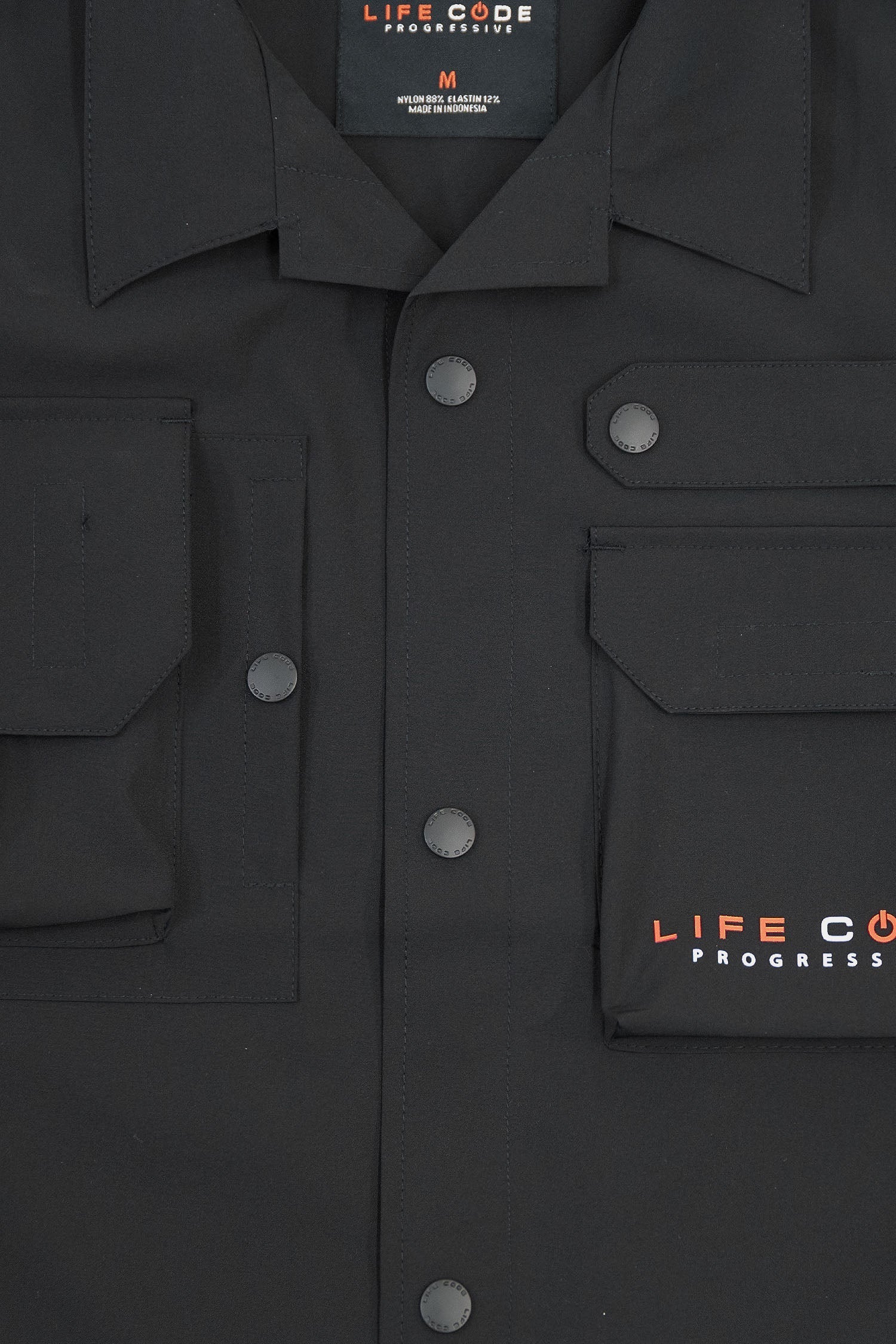 Nylon Taslan Short Sleeve Shirt