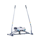 Aeroski 2.0 Ski Fitness Workout Machine with Recoil Spring Resistance Gray