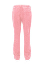 Men's Acid Washed Stacked Fleece Sweat Pants