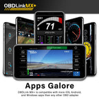 OBDLink Bluetooth Scanner for iPhone Android and Windows