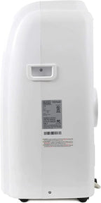 14,000 BTU Portable Air Conditioner with Heat and Remote Control, White
