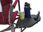 GCI Outdoor Freestyle Rocker XL Folding Rocking Chair with Side Table, Supports 250 lbs, Portable for Camping