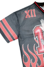 Men's Oversized Mesh Flame Top