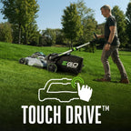 EGO Power+ LM2102SP-A 21-Inch 56-Volt Lithium-ion Self-Propelled Cordless Lawn Mower (2) 4.0Ah Battery and Rapid Charger Included
