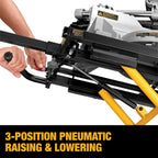 DEWALT Miter Saw Stand With Wheels (DWX726), Yellow