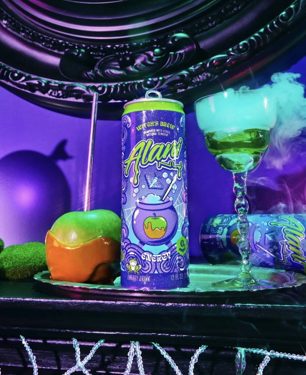 Sugar-Free Energy Drink, Witch's Brew 12 fl oz, 8 Pack