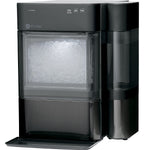 GE Profile Opal 2.0 | Countertop Nugget Ice Maker | Ice Machine with WiFi Connectivity | Smart Home Kitchen Essentials | Black Stainless