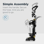 EUREKA NEU181D PowerSpeed Lightweight Powerful Upright Vacuum Cleaner for Carpet and Hard Floor with Pet Turbo Tool