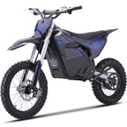 MotoTec 72v Pro Electric Dirt Bike 5000w Lithium Blue