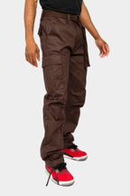 Essential Canvas Cargo Pants with Belt