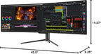 INNOCN 49" Curved Gaming Monitor, 144Hz, HDR400, USB-C, 49C1G