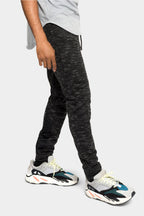 Heathered Cuffed Jogger Sweatpants