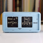 Yoshitomo Nara Walk On Flip Clock - Blue