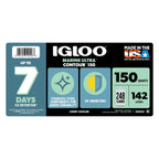 Igloo 150 QT Latitude Marine Hard Side Cooler, White