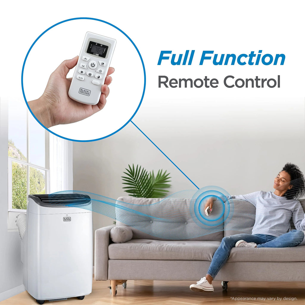 BLACK+DECKER 8000 BTU Portable Air Conditioner up to 350 Sq.Ft