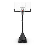 Spalding 54 In. Shatter-proof Polycarbonate Exacta heightA Portable Basketball Hoop System