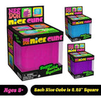 NeeDoh Nice Cube – Solid Squish – 2.25" Cube
