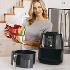 Ninja AF101 Air Fryer 4 Qt Black/gray