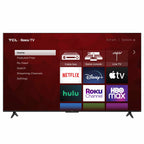 TCL 55′′ 4K UHD HDR Smart TV with Roku, 4-Series, Voice Control, and 4 HDMI Inputs