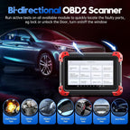 Bidirectional Scan Tool: 2024 Newest Automotive Scanner Diagnostic Tool with ECU Coding Active Tests All System Scan 36+ Resets Crankshaft Relearn Android 10 3-Year Updates