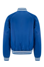 Men's Essential Solid Snap Button Varsity Jacket