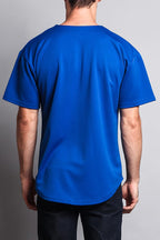 Baseball Button Down Short Sleeve Jersey