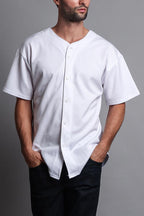 Baseball Button Down Short Sleeve Jersey
