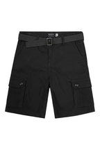 Men's Essential Solid Belted Cargo Shorts