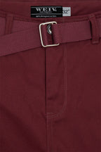 Men's Essential Solid Belted Cargo Shorts
