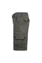 Men's Essential Solid Belted Cargo Shorts