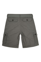 Men's Essential Solid Belted Cargo Shorts