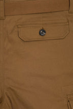 Men's Essential Solid Belted Cargo Shorts