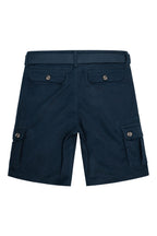 Men's Essential Solid Belted Cargo Shorts