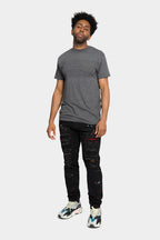 Paint Splattered Skinny Denim Jeans