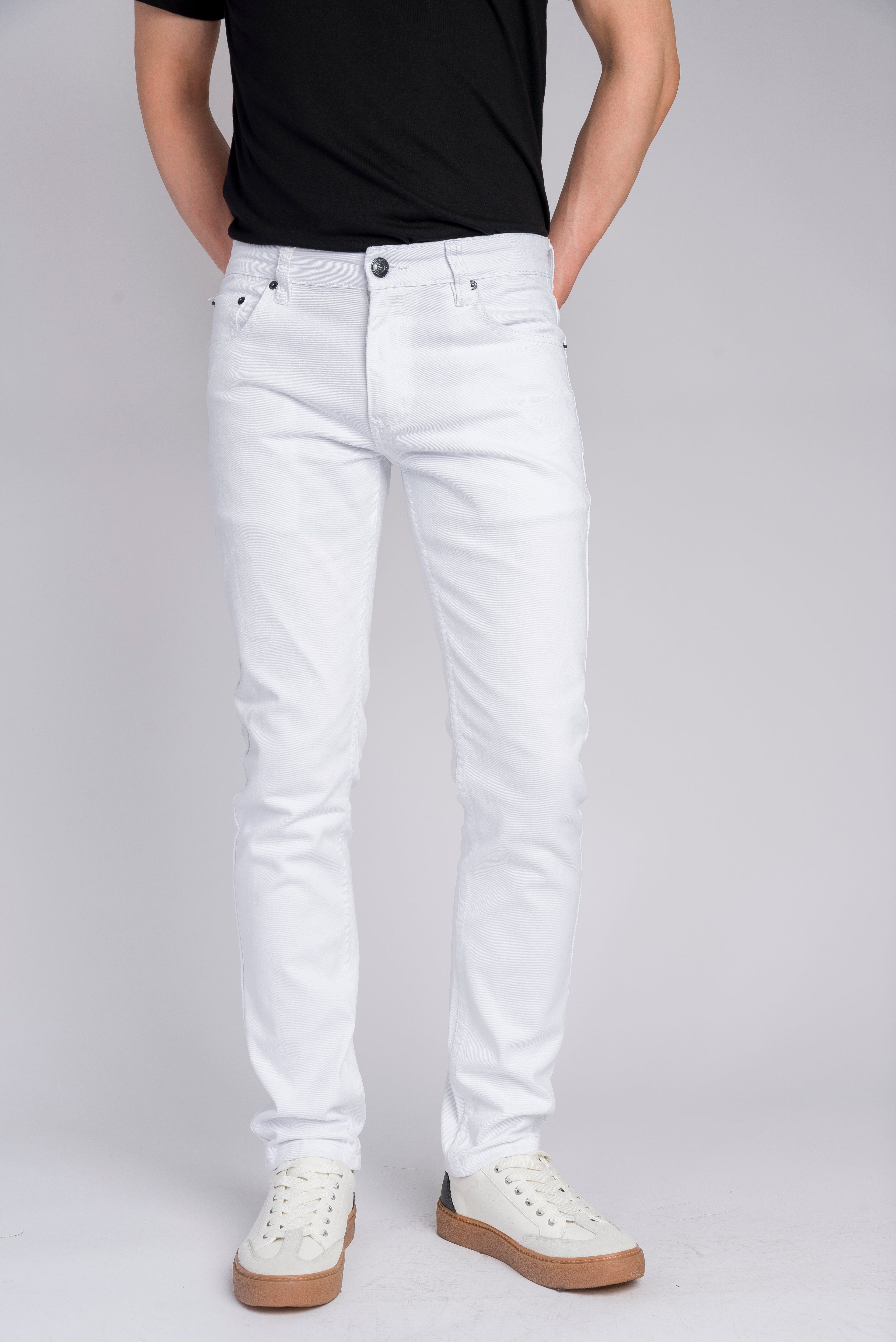 Men's Essential Skinny Fit Colored Jeans